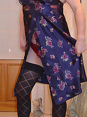 Sexy crossdressing sluts wearing some naughty stockings